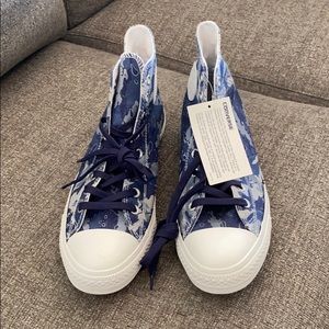 Chuck Taylor Blue and Gray Hightops